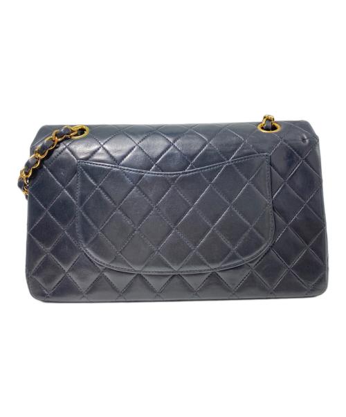 CHANEL（シャネル）CHANEL (シャネル) マトラッセ25 Wフラップチェーンショルダーバッグ ブラック サイズ:25の古着・服飾アイテム