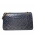 CHANEL (シャネル) マトラッセ25 Wフラップチェーンショルダーバッグ ブラック サイズ:25：580000円
