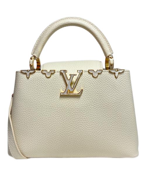 LOUIS VUITTON（ルイ ヴィトン）LOUIS VUITTON (ルイ ヴィトン) カプシーヌBBフラワークラウン ベージュ サイズ:BBの古着・服飾アイテム