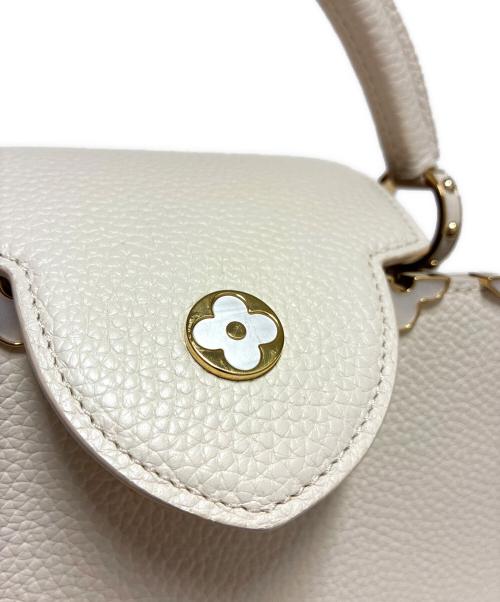 LOUIS VUITTON（ルイ ヴィトン）LOUIS VUITTON (ルイ ヴィトン) カプシーヌBBフラワークラウン ベージュ サイズ:BBの古着・服飾アイテム