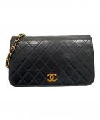 CHANELシャネル）の古着「フルフラップマトラッセ23Full Flap Matelasse23 」｜ブラック