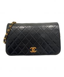 CHANEL（シャネル）の古着「フルフラップマトラッセ23Full Flap Matelasse23 」｜ブラック