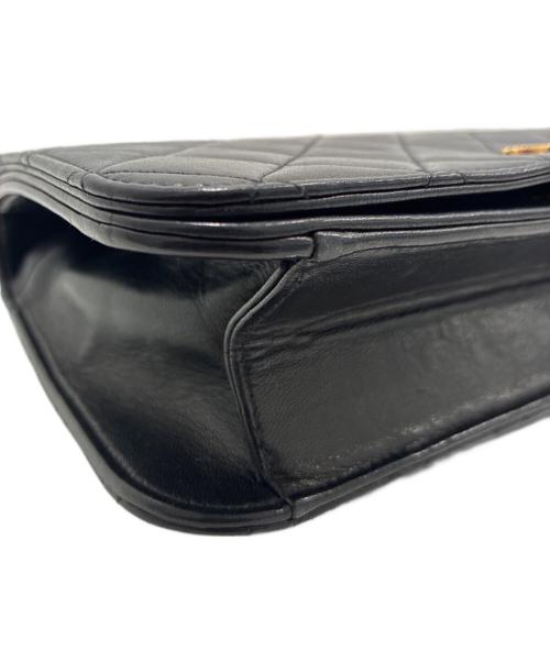 CHANEL（シャネル）CHANEL (シャネル) フルフラップマトラッセ23Full Flap Matelasse23  ブラック サイズ:23の古着・服飾アイテム
