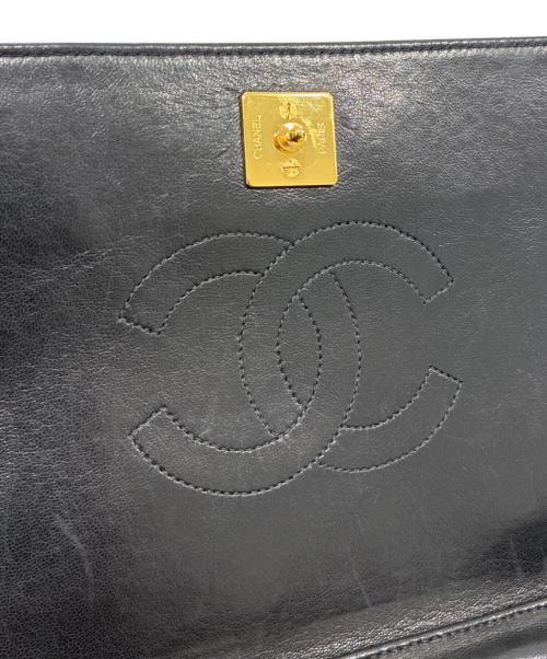 CHANEL（シャネル）CHANEL (シャネル) フルフラップマトラッセ23Full Flap Matelasse23  ブラック サイズ:23の古着・服飾アイテム