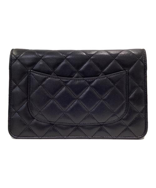 CHANEL（シャネル）CHANEL (シャネル) チェーンウォレット ブラック サイズ:-の古着・服飾アイテム