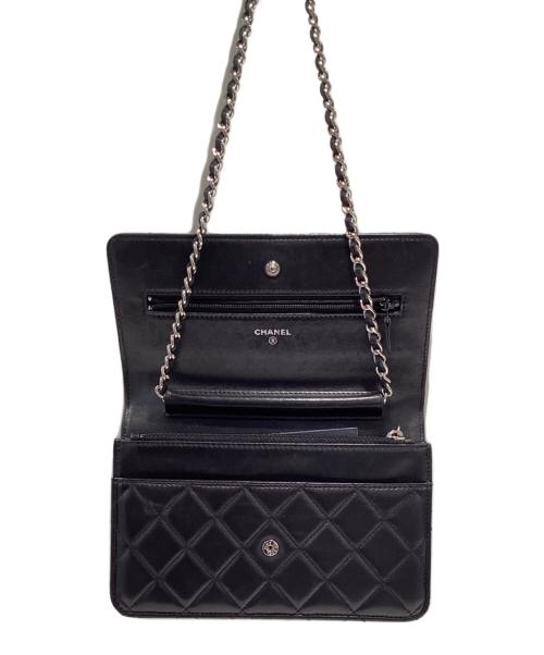 CHANEL（シャネル）CHANEL (シャネル) チェーンウォレット ブラック サイズ:-の古着・服飾アイテム
