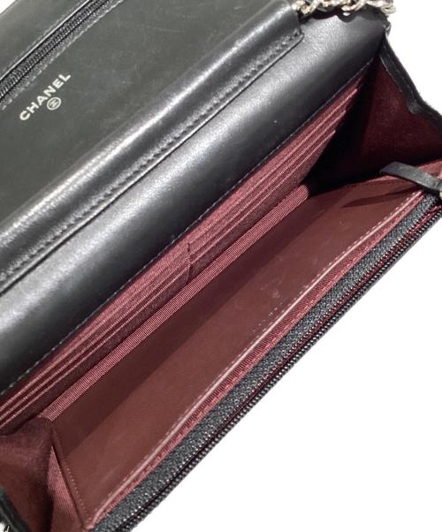 CHANEL（シャネル）CHANEL (シャネル) チェーンウォレット ブラック サイズ:-の古着・服飾アイテム