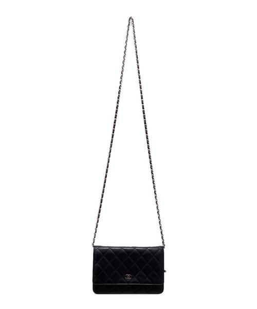 CHANEL（シャネル）CHANEL (シャネル) チェーンウォレット ブラック サイズ:-の古着・服飾アイテム