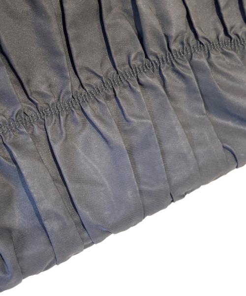 PRADA（プラダ）PRADA (プラダ) ナイロンギャザートートバッグ ブラックの古着・服飾アイテム