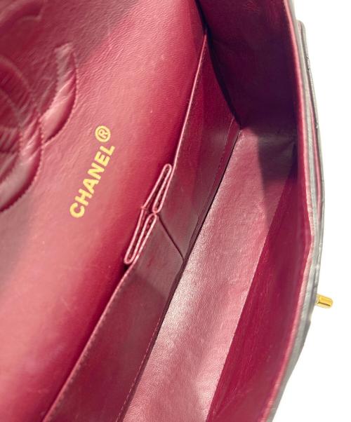 CHANEL（シャネル）CHANEL (シャネル) マトラッセ25/ブラック/Wフラップチェーンショルダーバッグ ブラック サイズ:25の古着・服飾アイテム