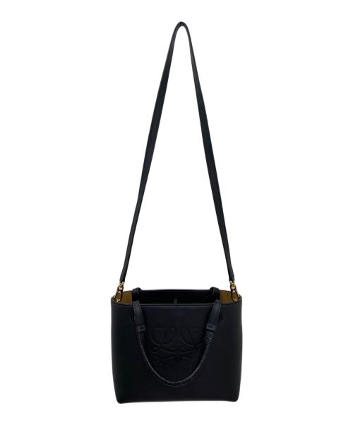 LOEWE（ロエベ）LOEWE (ロエベ) アナグラムトートバッグ ミニ ブラック サイズ:ミニの古着・服飾アイテム