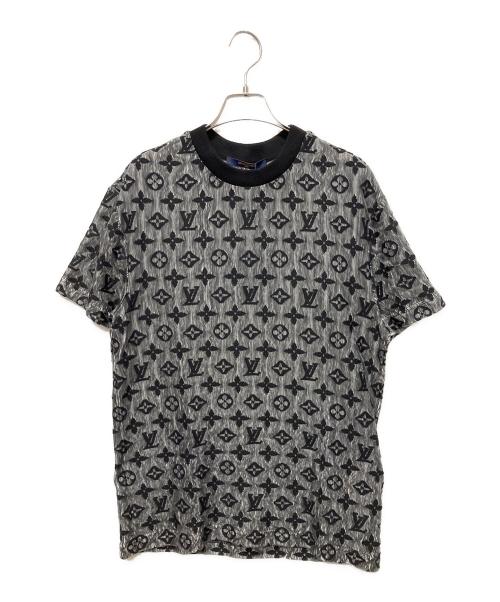 LOUIS VUITTON（ルイ ヴィトン）LOUIS VUITTON (ルイ ヴィトン) モノグラムシースルーTシャツ ブラック サイズ:ｘｓの古着・服飾アイテム