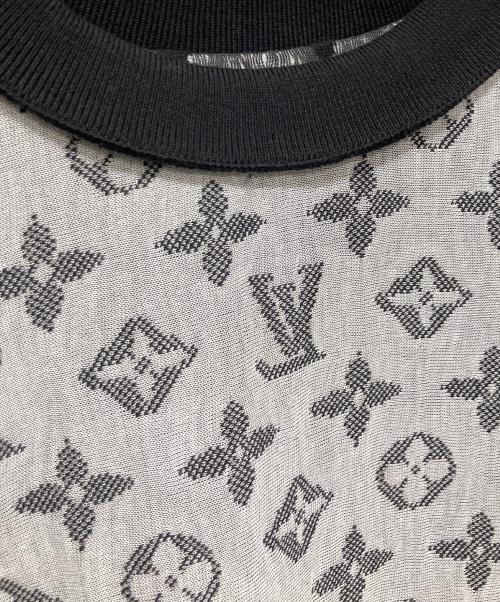 LOUIS VUITTON（ルイ ヴィトン）LOUIS VUITTON (ルイ ヴィトン) モノグラムシースルーTシャツ ブラック サイズ:ｘｓの古着・服飾アイテム