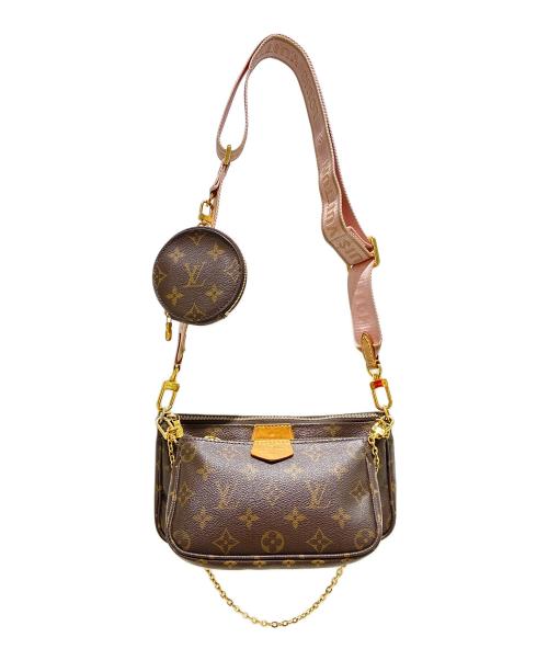 LOUIS VUITTON（ルイ ヴィトン）LOUIS VUITTON (ルイ ヴィトン) ミュルティ ポシェット アクセソワール ローズクレールの古着・服飾アイテム