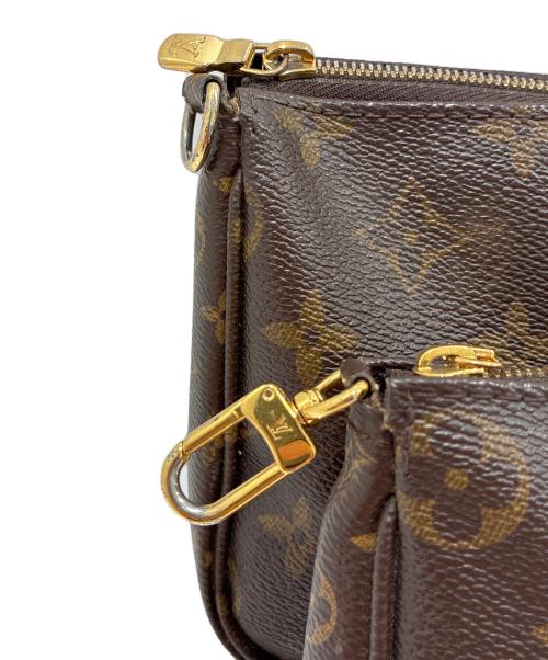 LOUIS VUITTON（ルイ ヴィトン）LOUIS VUITTON (ルイ ヴィトン) ミュルティ ポシェット アクセソワール ローズクレールの古着・服飾アイテム