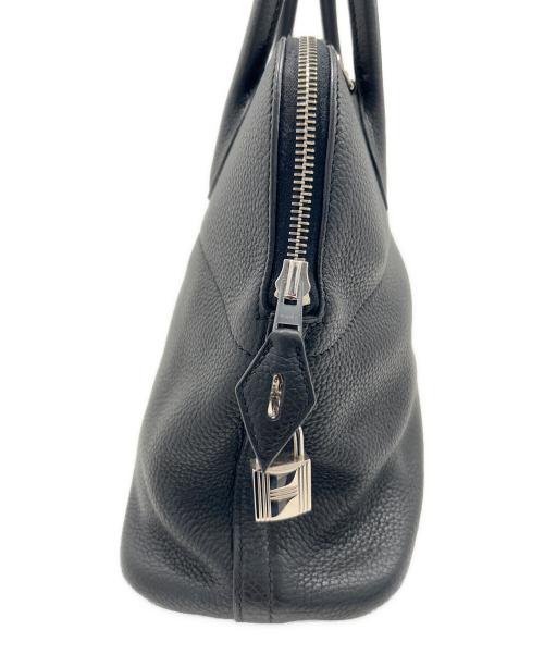 HERMES（エルメス）HERMES (エルメス) ボリード31/ハンドバッグ/２WAYバッグ/ノワール/シルバー金具/トリヨンクレマンス/□M刻印:2009年製 ブラック サイズ:31の古着・服飾アイテム