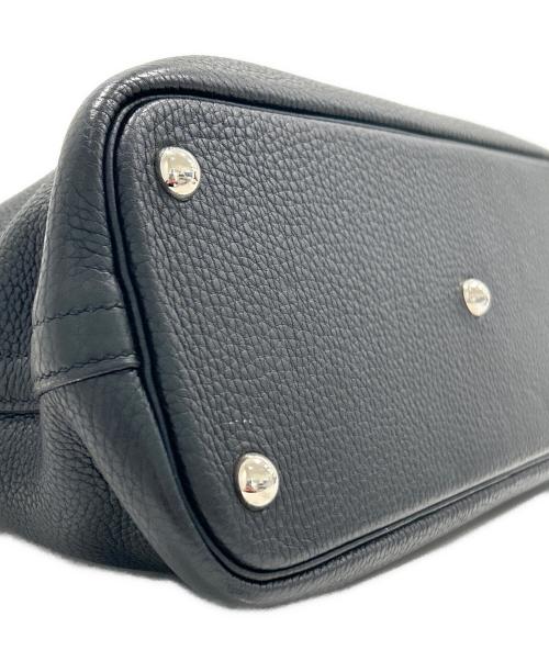 HERMES（エルメス）HERMES (エルメス) ボリード31/ハンドバッグ/２WAYバッグ/ノワール/シルバー金具/トリヨンクレマンス/□M刻印:2009年製 ブラック サイズ:31の古着・服飾アイテム