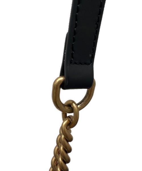 GUCCI（グッチ）GUCCI (グッチ) GGマーモント スモールカメラバッグ ブラック サイズ:スモールの古着・服飾アイテム