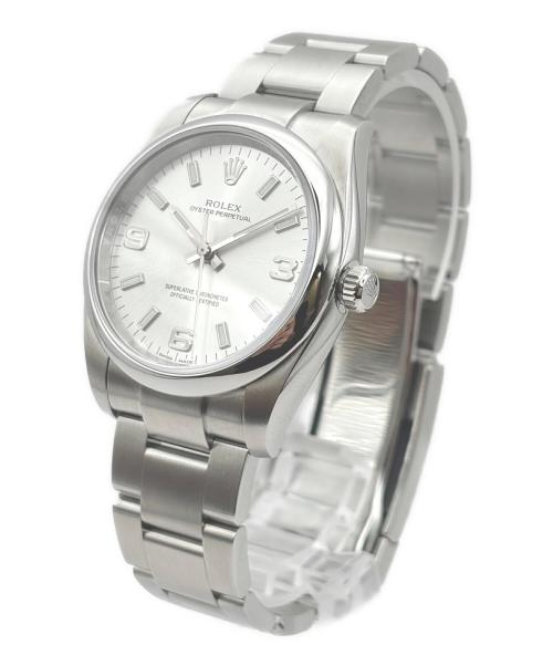 ROLEX（ロレックス）ROLEX (ロレックス) Oyster Perpetual オイスターパーペチュアル Ref:114200 シルバー文字盤 シルバー文字盤 サイズ:34mm/17cmの古着・服飾アイテム