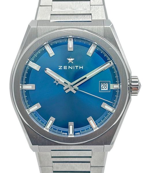 ZENITH（ゼニス）ZENITH (ゼニス) Defy Classic デファイ クラシック Ref:95.9000.670/51.M9000 青文字盤 サイズ:41mm/16cmの古着・服飾アイテム