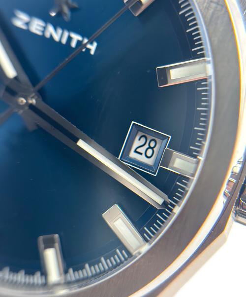 ZENITH（ゼニス）ZENITH (ゼニス) Defy Classic デファイ クラシック Ref:95.9000.670/51.M9000 青文字盤 サイズ:41mm/16cmの古着・服飾アイテム