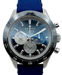 ZENITH（ゼニス）の古着「Chronomaster Sports クロノマスター スポーツ Ref:03.3100.3600/21.M3100 黒文字盤 41mm」