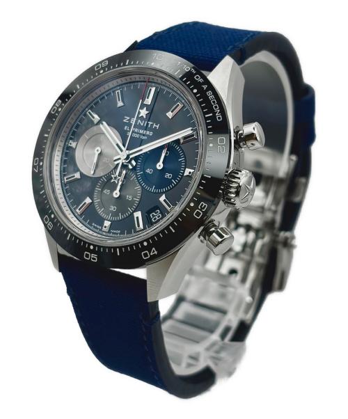 ZENITH（ゼニス）ZENITH (ゼニス) Chronomaster Sports クロノマスター スポーツ Ref:03.3100.3600/21.M3100 黒文字盤 41mm サイズ:41mm/18cmの古着・服飾アイテム