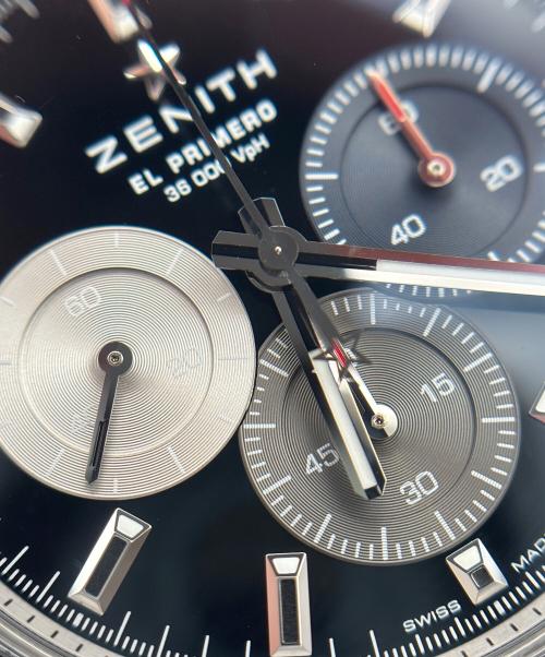 ZENITH（ゼニス）ZENITH (ゼニス) Chronomaster Sports クロノマスター スポーツ Ref:03.3100.3600/21.M3100 黒文字盤 41mm サイズ:41mm/18cmの古着・服飾アイテム