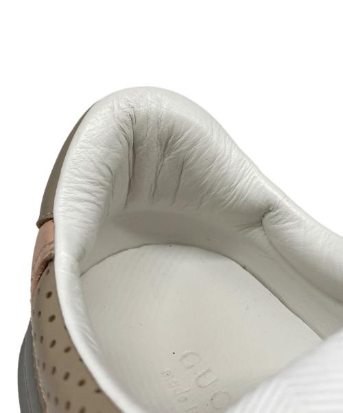 GUCCI（グッチ）GUCCI (グッチ) GGスニーカー ベージュ×ピンク×グレー サイズ:36 1/2の古着・服飾アイテム