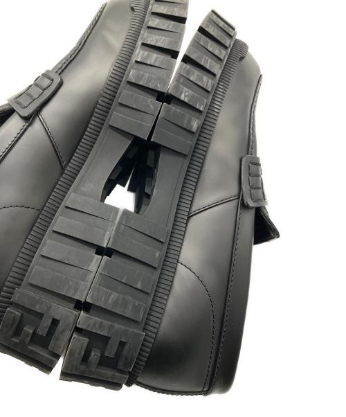 FENDI（フェンディ）FENDI (フェンディ) Zucca Loafers ズッカローファー ブラック サイズ:8の古着・服飾アイテム