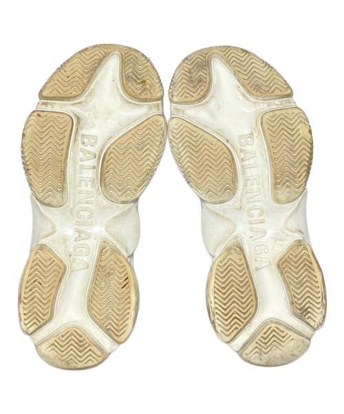 BALENCIAGA（バレンシアガ）BALENCIAGA (バレンシアガ) TRIPLE S ホワイト サイズ:41の古着・服飾アイテム