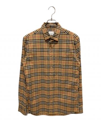 中古・古着通販】BURBERRY (バーバリー) ノバチェックシャツ L/S