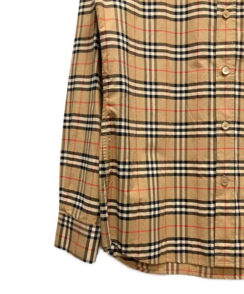 BURBERRY（バーバリー）BURBERRY (バーバリー) ノバチェックシャツ L/S ブラウン サイズ:Sの古着・服飾アイテム