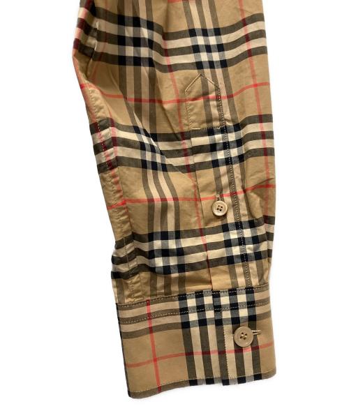 BURBERRY（バーバリー）BURBERRY (バーバリー) ノバチェックシャツ L/S ブラウン サイズ:Sの古着・服飾アイテム