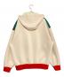 GUCCI (グッチ) ウェブストライプネオプレンロゴパーカー ベージュ サイズ:S：60000円