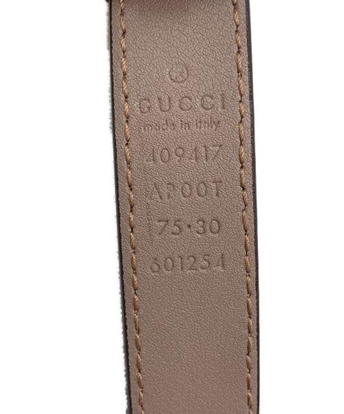 GUCCI（グッチ）GUCCI (グッチ) ダブルGGスリムベルト ピンク サイズ:30/75の古着・服飾アイテム