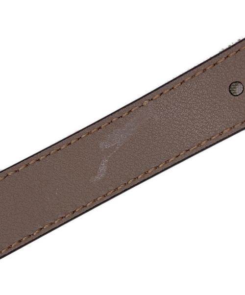 GUCCI（グッチ）GUCCI (グッチ) ダブルGGスリムベルト ピンク サイズ:30/75の古着・服飾アイテム