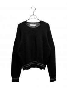 Christian Dior（クリスチャン ディオール）の古着「J'ADIOR 8 カシミヤニット」｜ブラック