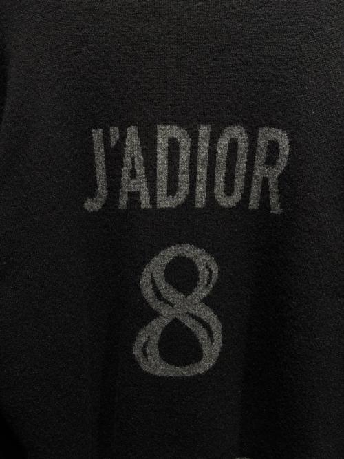 Christian Dior（クリスチャン ディオール）Christian Dior (クリスチャン ディオール) J'ADIOR 8 カシミヤニット ブラック サイズ:38の古着・服飾アイテム