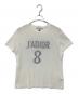 Christian Dior（クリスチャン ディオール）の古着「J'ADIOR8ロゴTシャツ」｜アイボリー