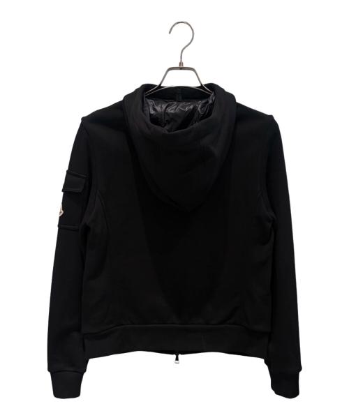 MONCLER（モンクレール）MONCLER (モンクレール) ダウン切替パーカー/MAGLIA CARDIGAN ブラック サイズ:Mの古着・服飾アイテム