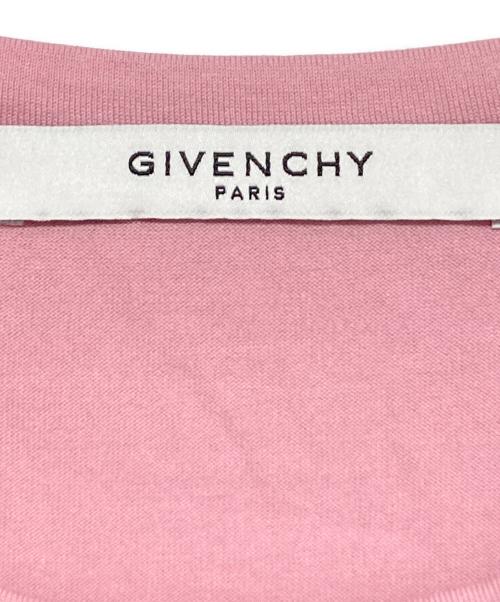 GIVENCHY（ジバンシィ）GIVENCHY (ジバンシィ) 刺繍ロゴTシャツ ピンク サイズ:Sの古着・服飾アイテム