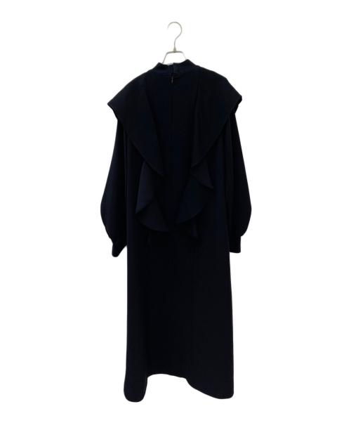 ENFOLD（エンフォルド）ENFOLD (エンフォルド) WIDE-FLARE DRESS ブラック サイズ:38の古着・服飾アイテム