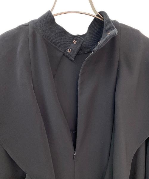 ENFOLD（エンフォルド）ENFOLD (エンフォルド) WIDE-FLARE DRESS ブラック サイズ:38の古着・服飾アイテム