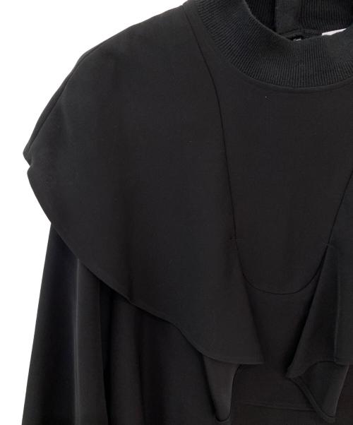 ENFOLD（エンフォルド）ENFOLD (エンフォルド) WIDE-FLARE DRESS ブラック サイズ:38の古着・服飾アイテム