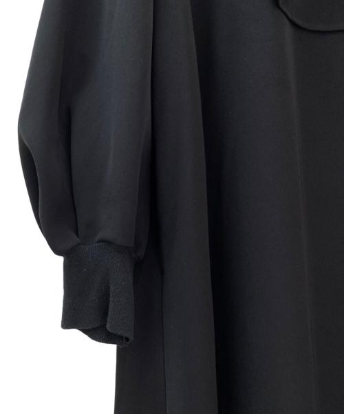 ENFOLD（エンフォルド）ENFOLD (エンフォルド) WIDE-FLARE DRESS ブラック サイズ:38の古着・服飾アイテム