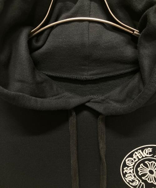 CHROME HEARTS（クロムハーツ）CHROME HEARTS (クロムハーツ) Multicolor Sleeve Logo Horseshoe（ホースシュー マルチカラー フーディー） ブラック サイズ:Mの古着・服飾アイテム