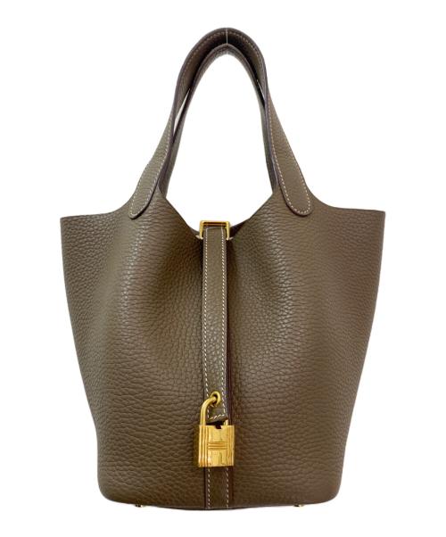 HERMES（エルメス）HERMES (エルメス) ピコタンロックPM エトゥープ サイズ:PMの古着・服飾アイテム