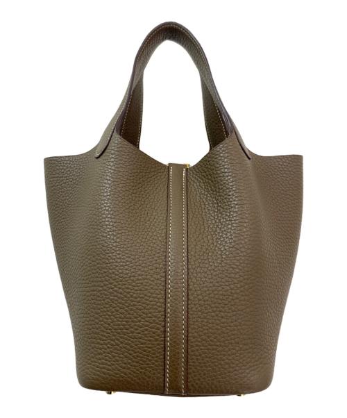 HERMES（エルメス）HERMES (エルメス) ピコタンロックPM エトゥープ サイズ:PMの古着・服飾アイテム