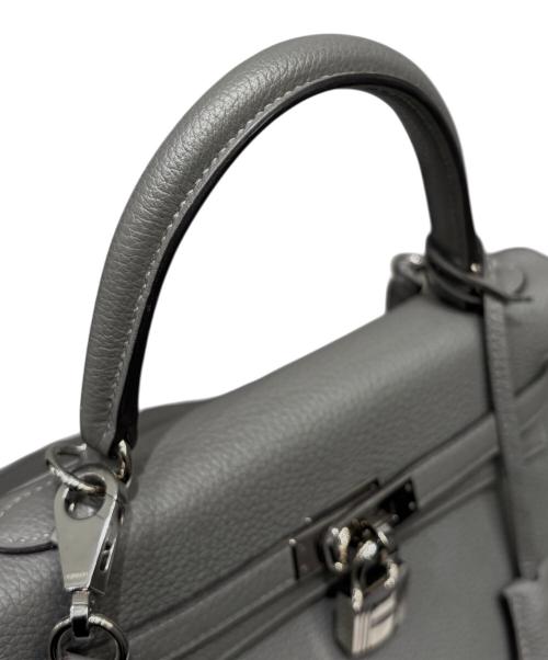 HERMES（エルメス）HERMES (エルメス) ケリー25 内縫い/シルバー金具/トゴ/グリメイヤー/U刻印/2022年 グリメイヤー サイズ:25の古着・服飾アイテム
